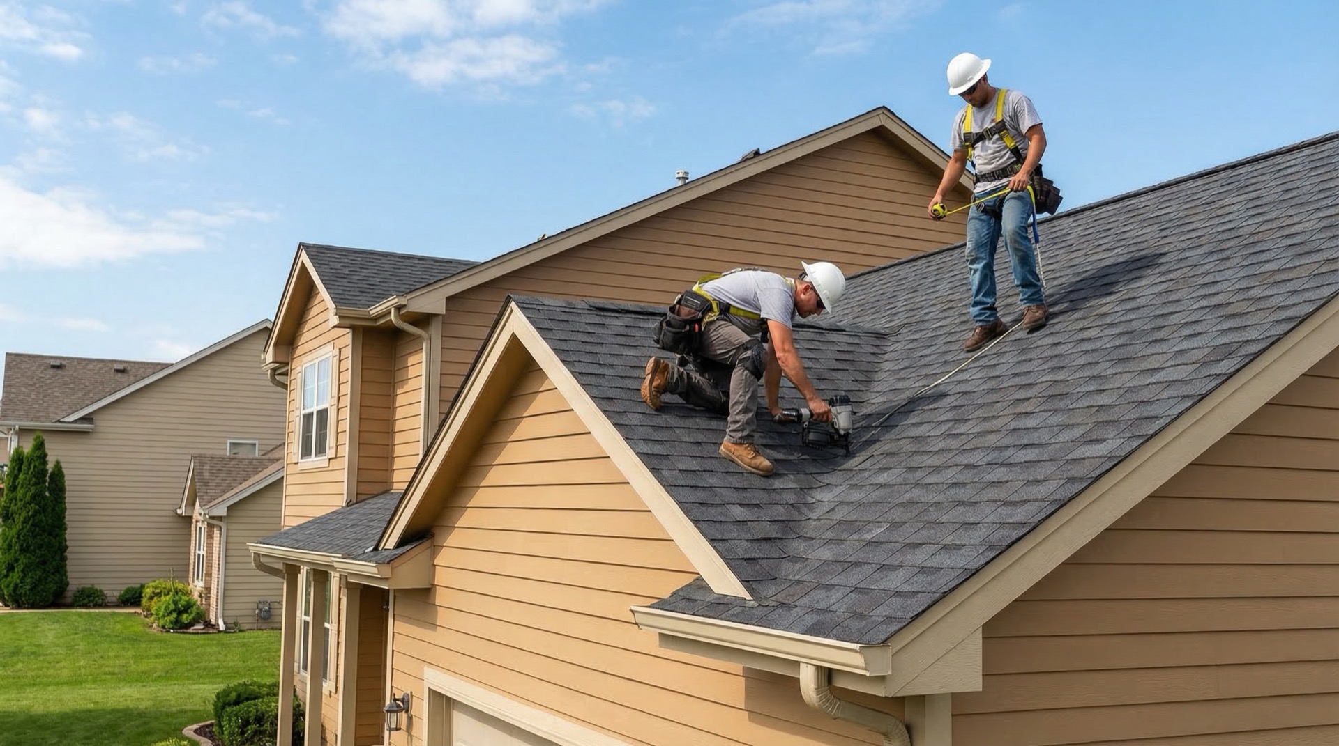 Acme Roofing Co professional roofing work